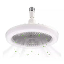 Ventilador Bombillo Techo Con De Luz Led