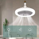 Ventilador Bombillo Techo Con De Luz Led