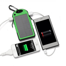 Power Bank Solar Batería 5000mah LuzLed