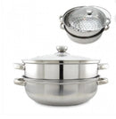 Olla Y Vaporera En Acero Inoxidable Cocc