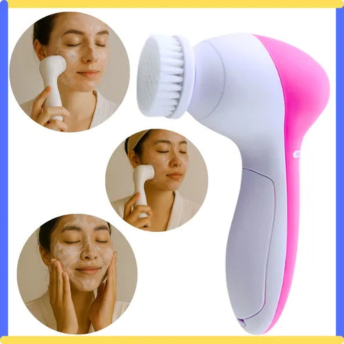 Irrigador Oral Recargable + Limpiador Facial 5 en 1