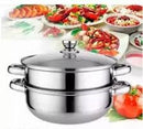Olla Y Vaporera En Acero Inoxidable Cocc